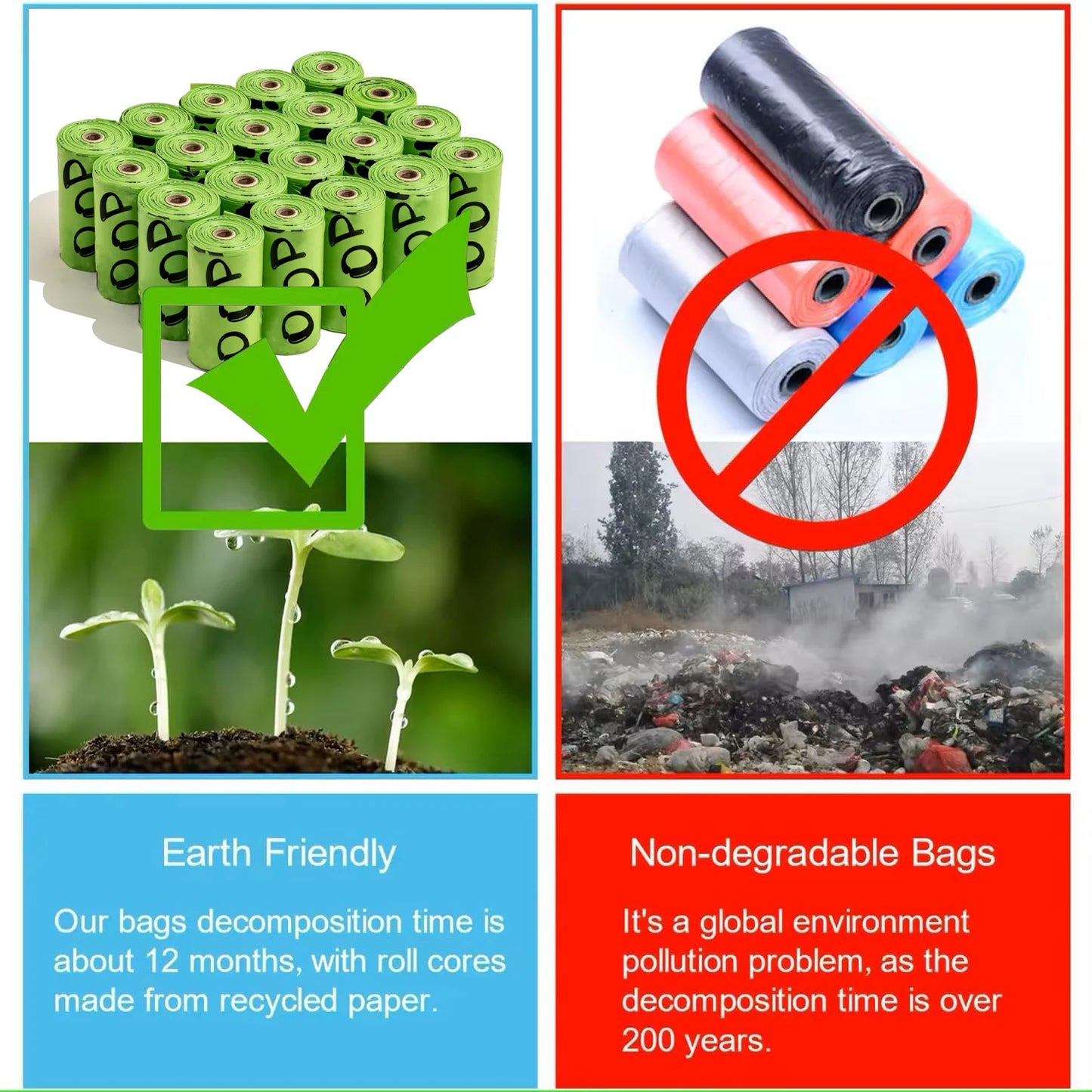 Eco-Friendly Lavender Dog Waste Bags™